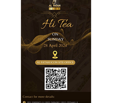 Join us this Sunday, April 28th, 2024, for an exclusive He-Tea event at the Al Fatah Icon Project site office