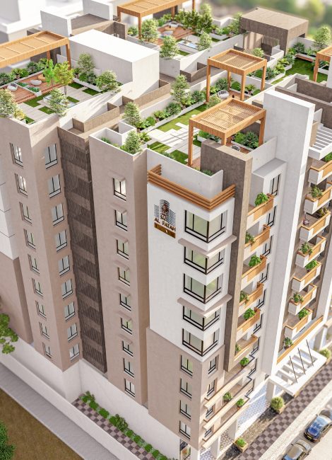 Al Fatah Icon Secure your modern home at Al Fatah Icon, Karachi's premium apartments with luxury facilities and gated community living