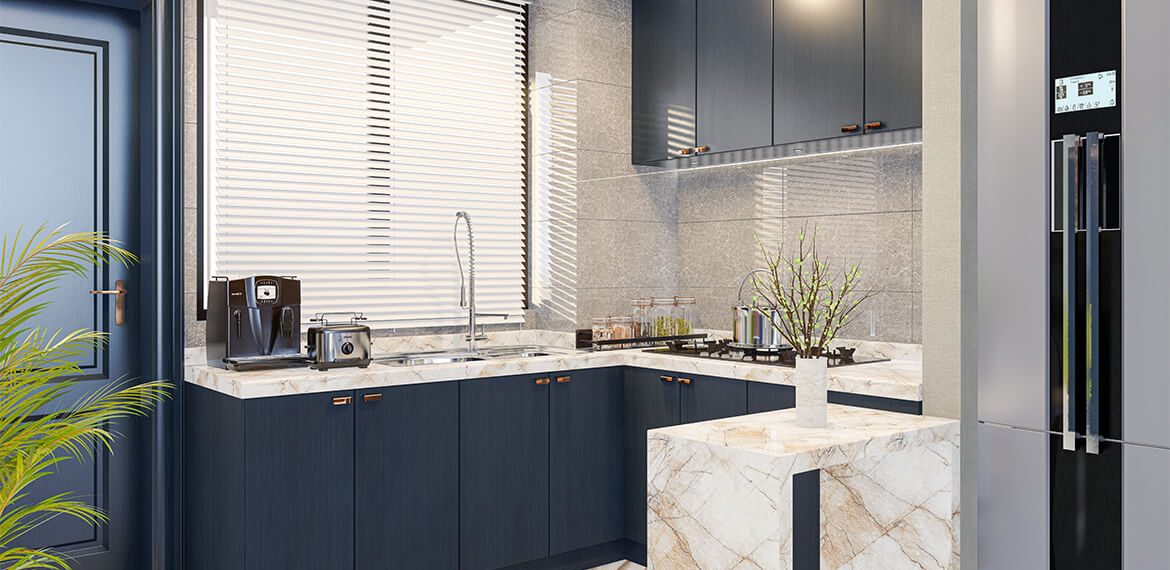 Discover how modern kitchen and interior trends in 2026 are transforming Karachi apartments with open-concept living, modular designs, and smart lighting.