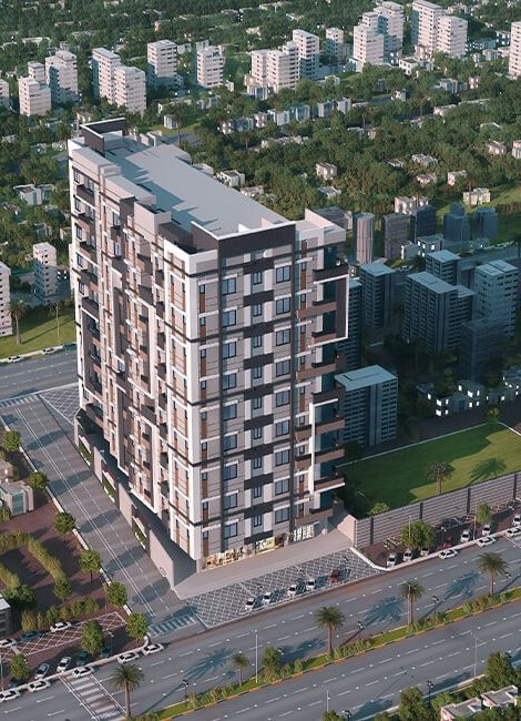 Residential project Explore Brishna Heights, a residential project offering prime access, central convenience, and modern Karachi living.