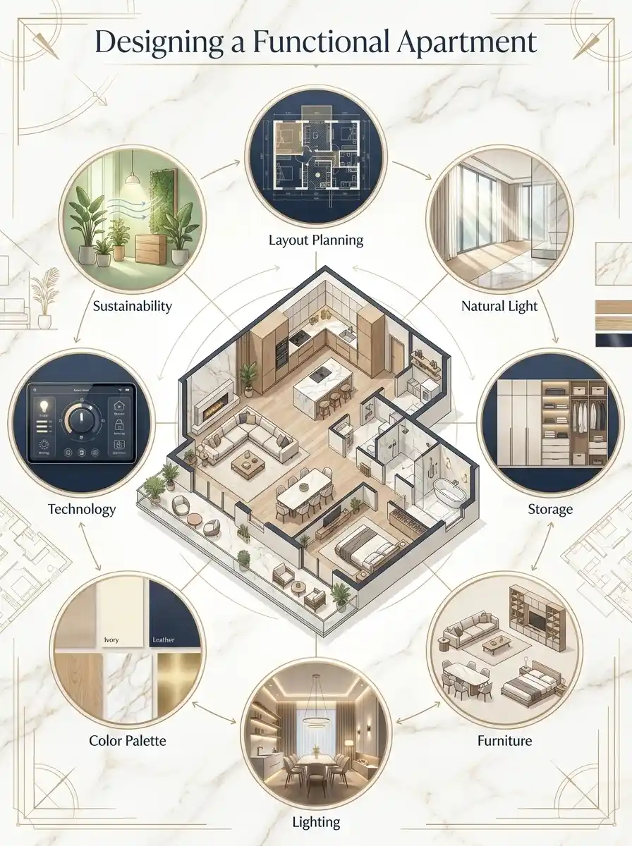 Designing a Functional Apartment Interior Design