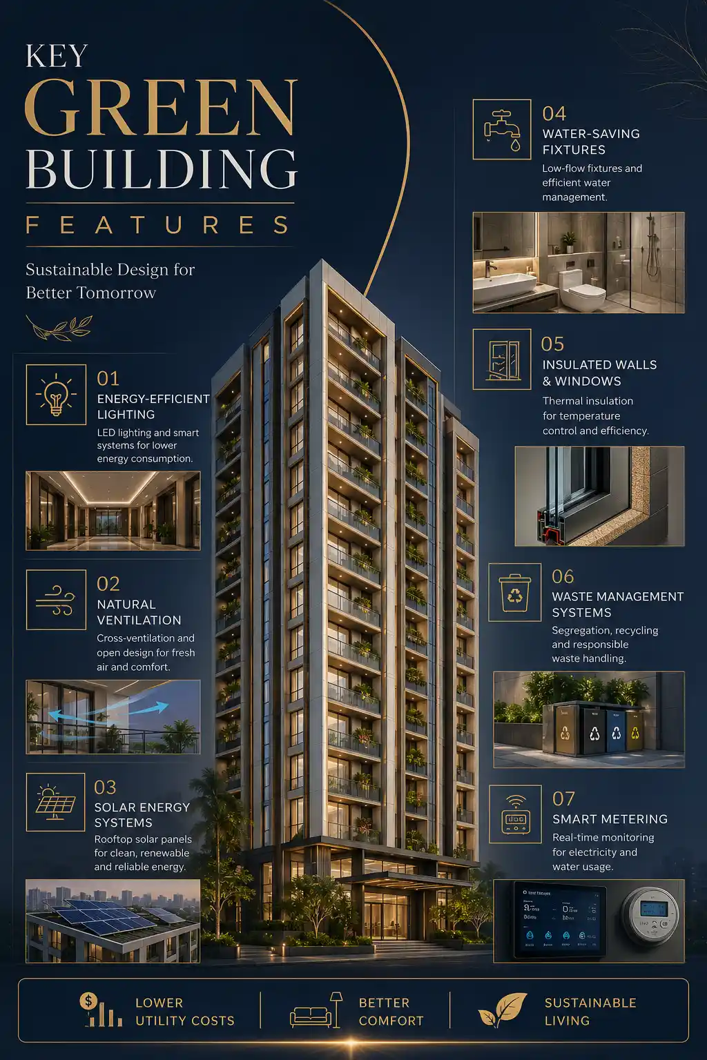 Key Green Building Features for Eco-friendly Apartments in Karachi