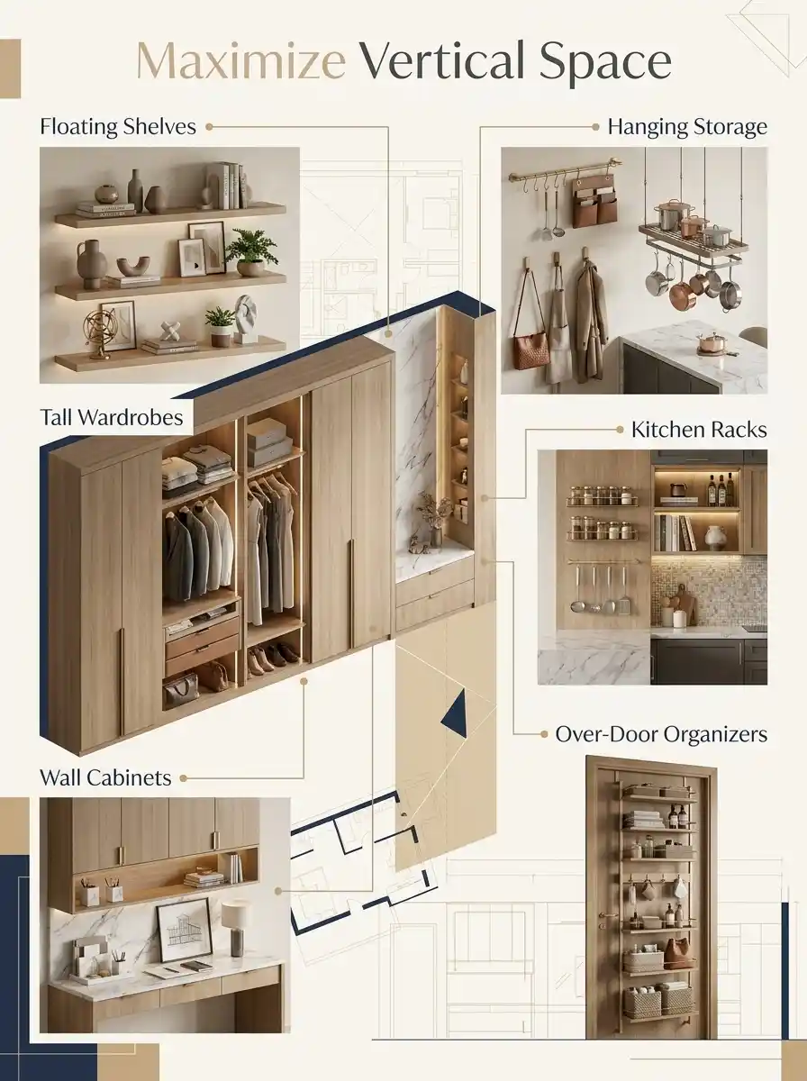 Space-Saving Design Tips: Maximize Vertical Space