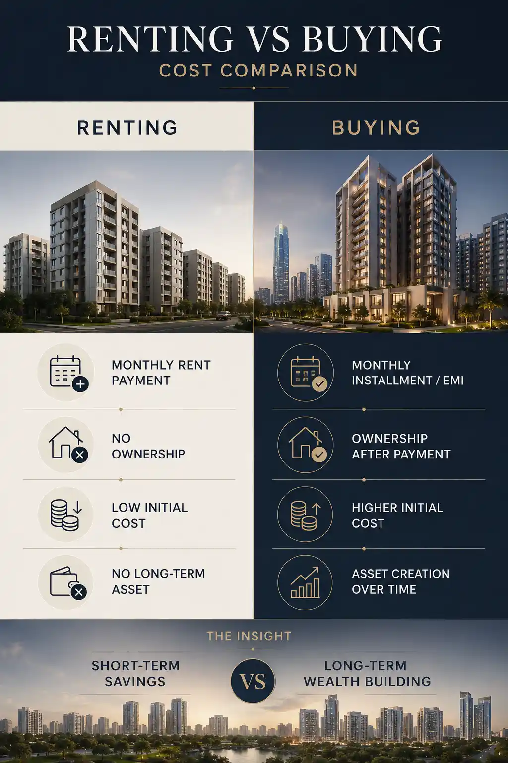 Renting vs Buying Cost Comparison