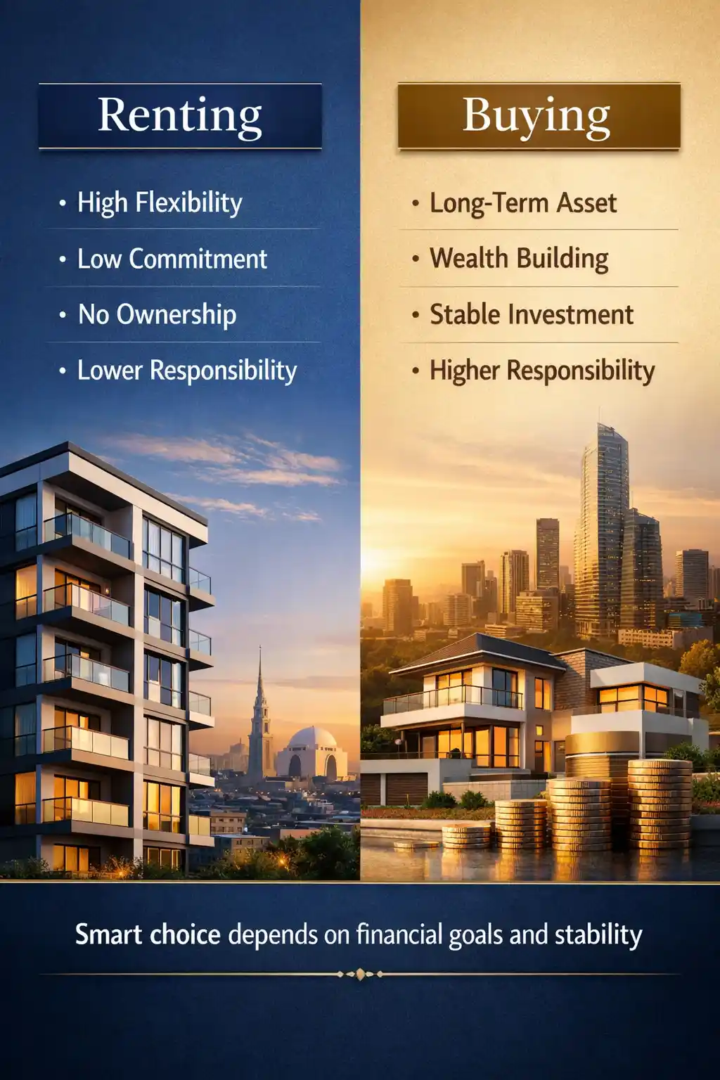 Renting vs Buying Summary